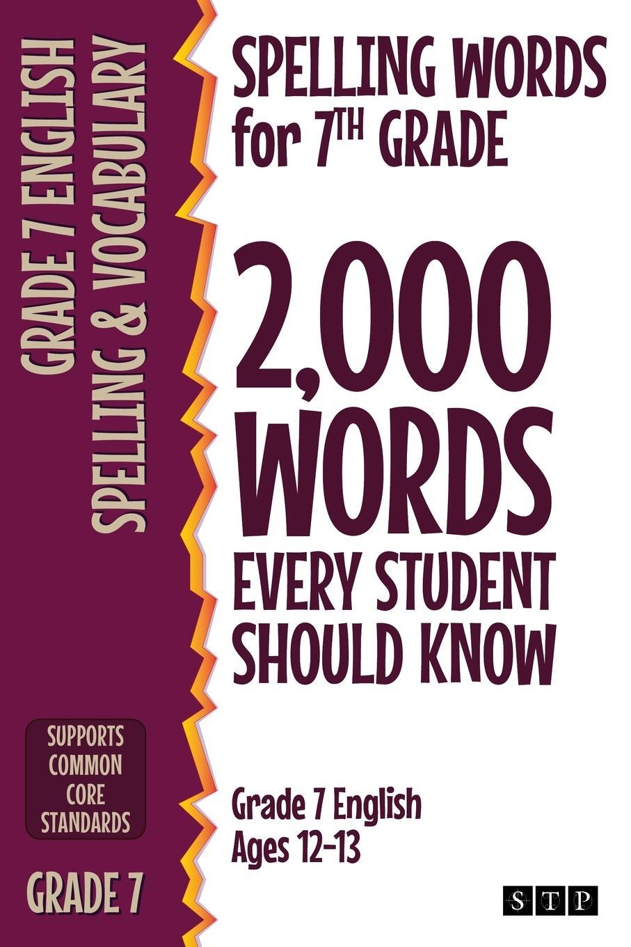 Cover: 9781912956364 | Spelling Words for 7th Grade | Stp Books | Taschenbuch | Paperback