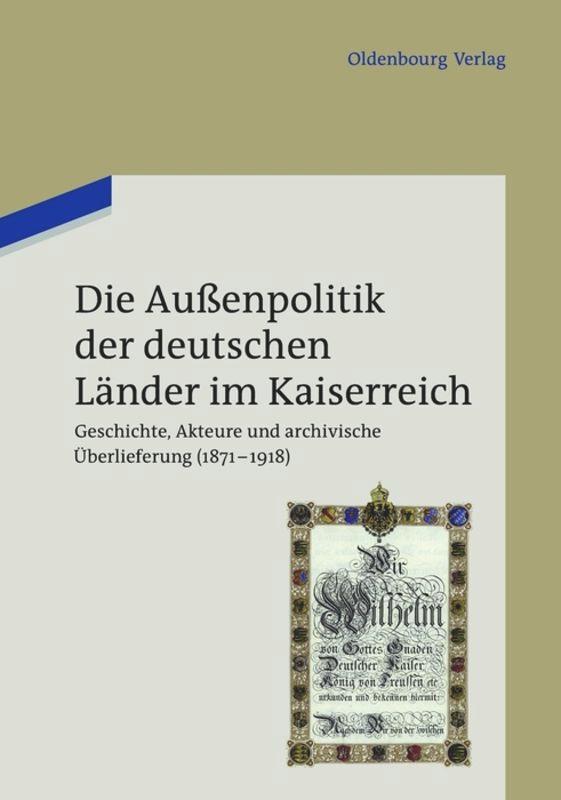 Cover: 9783486716375 | Die Außenpolitik der deutschen Länder im Kaiserreich | Buch | 184 S.