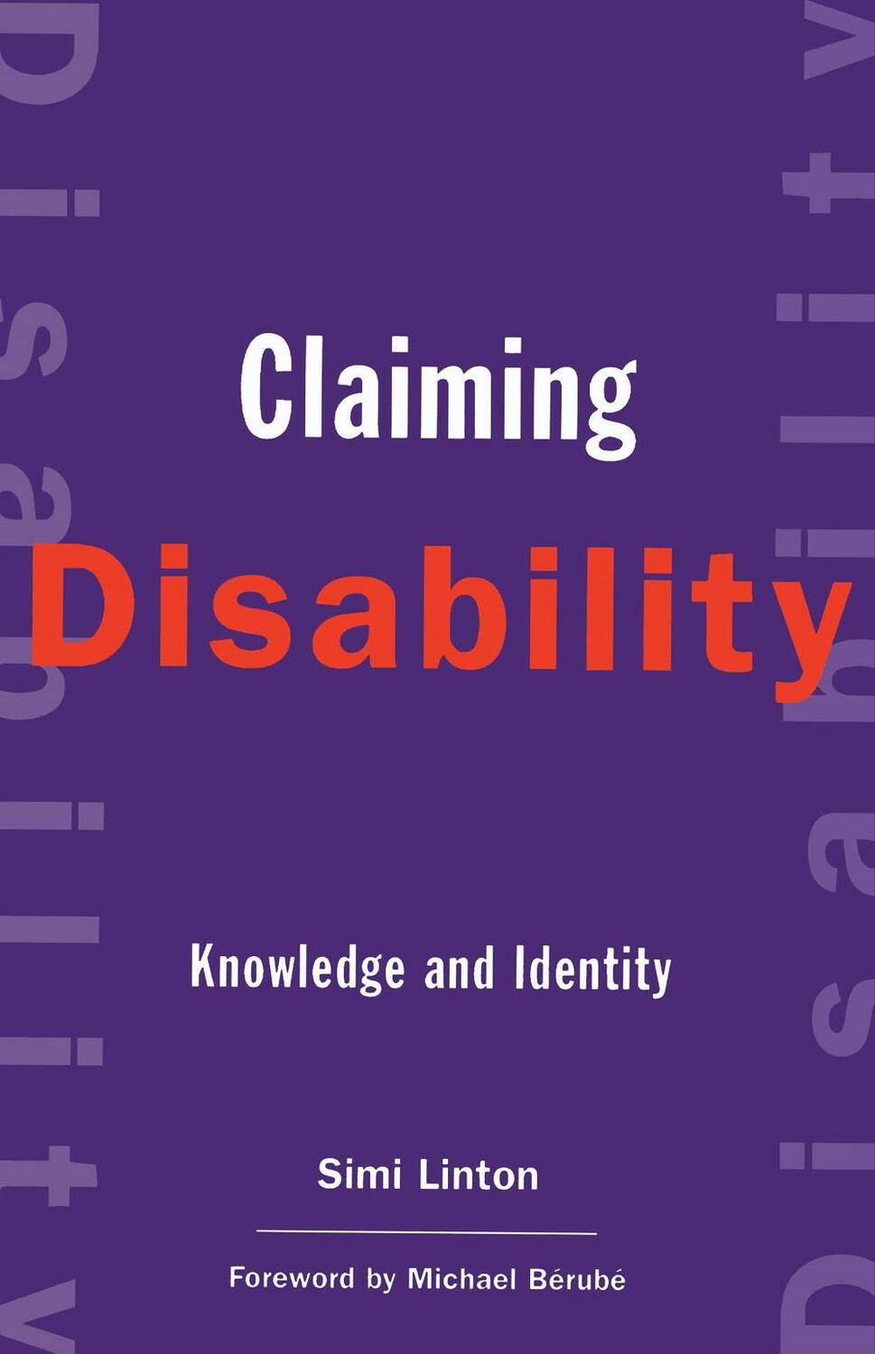 Cover: 9780814751343 | Claiming Disability | Knowledge and Identity | Simi Linton | Buch