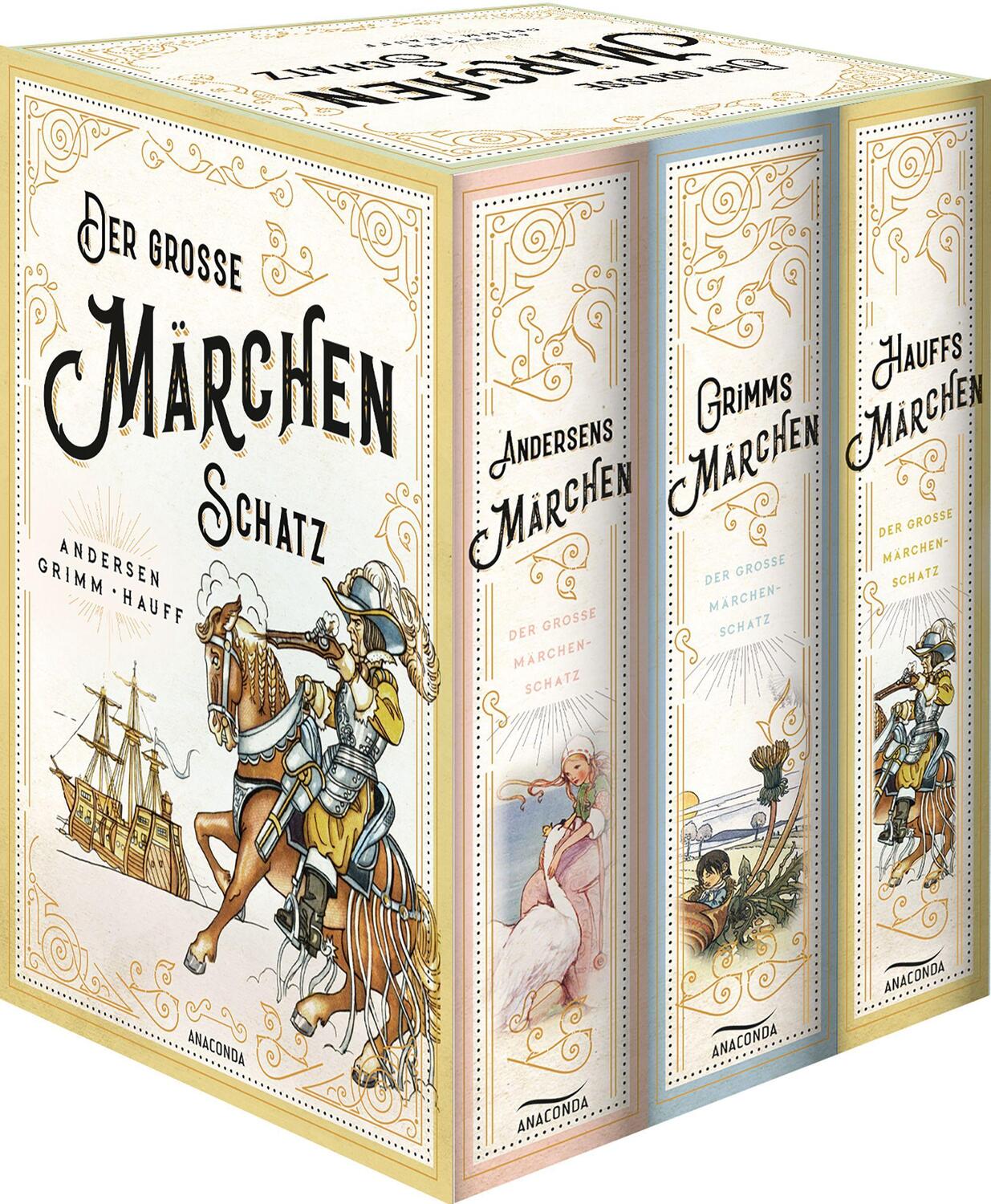 Cover: 9783730609149 | Der große Märchenschatz (Andersens Märchen - Grimms Märchen -...
