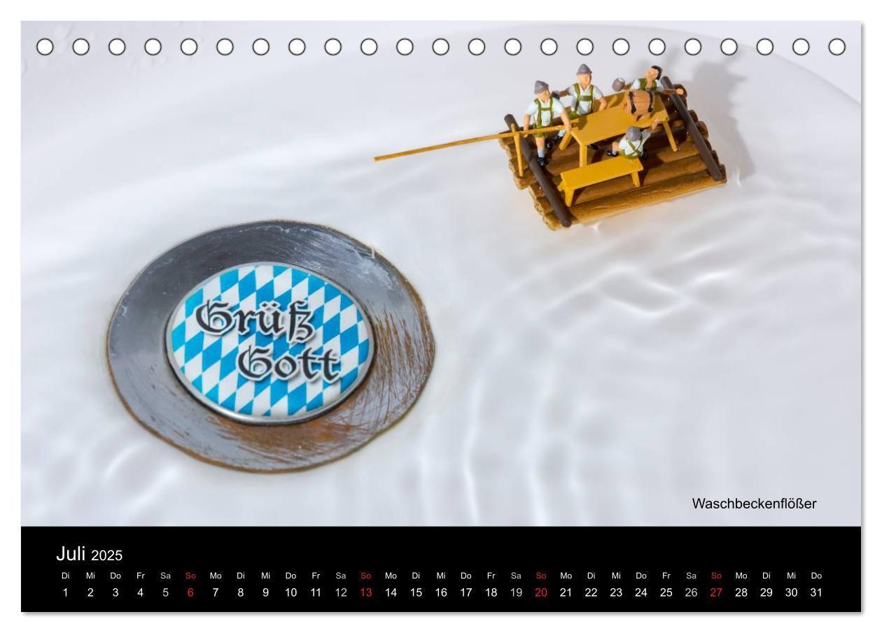 Bild: 9783435582778 | Tomatenmaler ... und andere Mini-Welten (Tischkalender 2025 DIN A5...