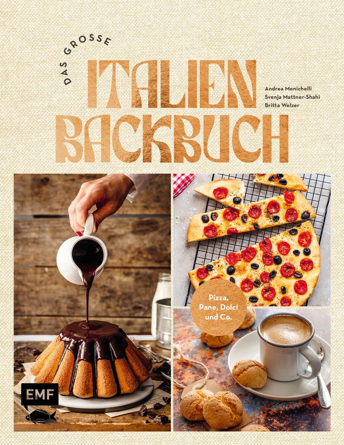 Cover: 9783745909593 | Das große Italien Backbuch | Pizza, Pane, Dolci und Co. | Buch | 2022