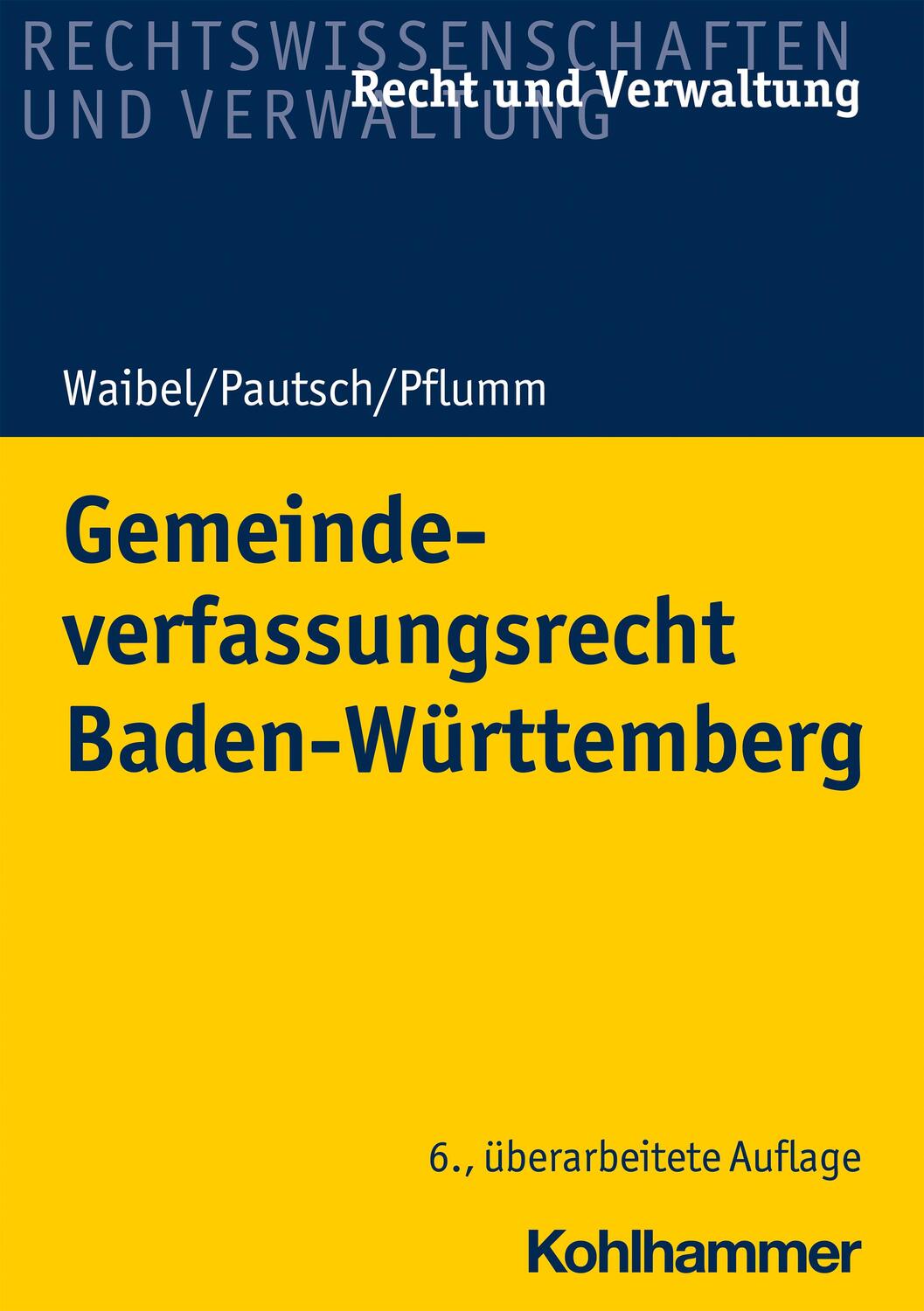 Cover: 9783170226807 | Gemeindeverfassungsrecht Baden-Württemberg | Taschenbuch | Deutsch