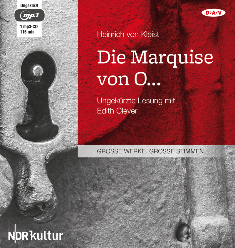 Cover: 9783862315666 | Die Marquise von O, 1 Audio-CD, 1 MP3 | Ungekürzte Lesung | Kleist