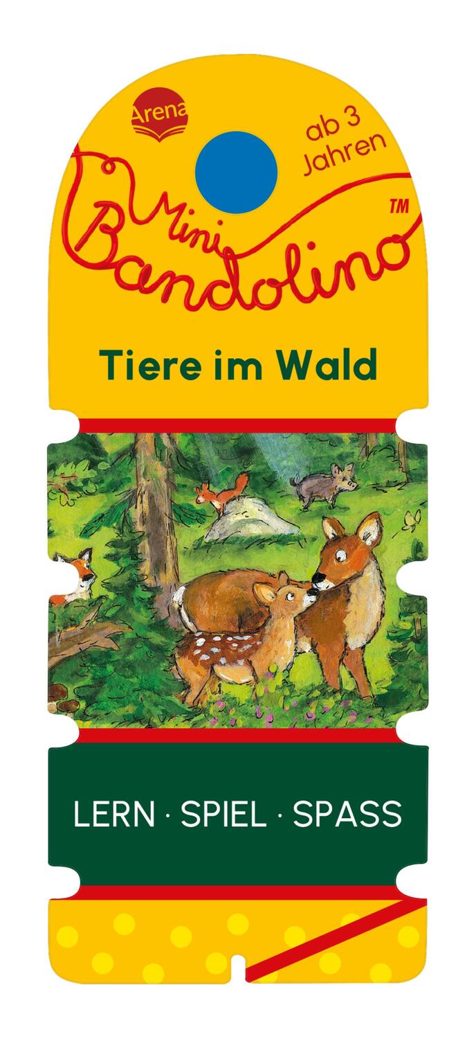 Cover: 9783401720173 | Mini Bandolino. Tiere im Wald | Christine Morton | Taschenbuch | 2023