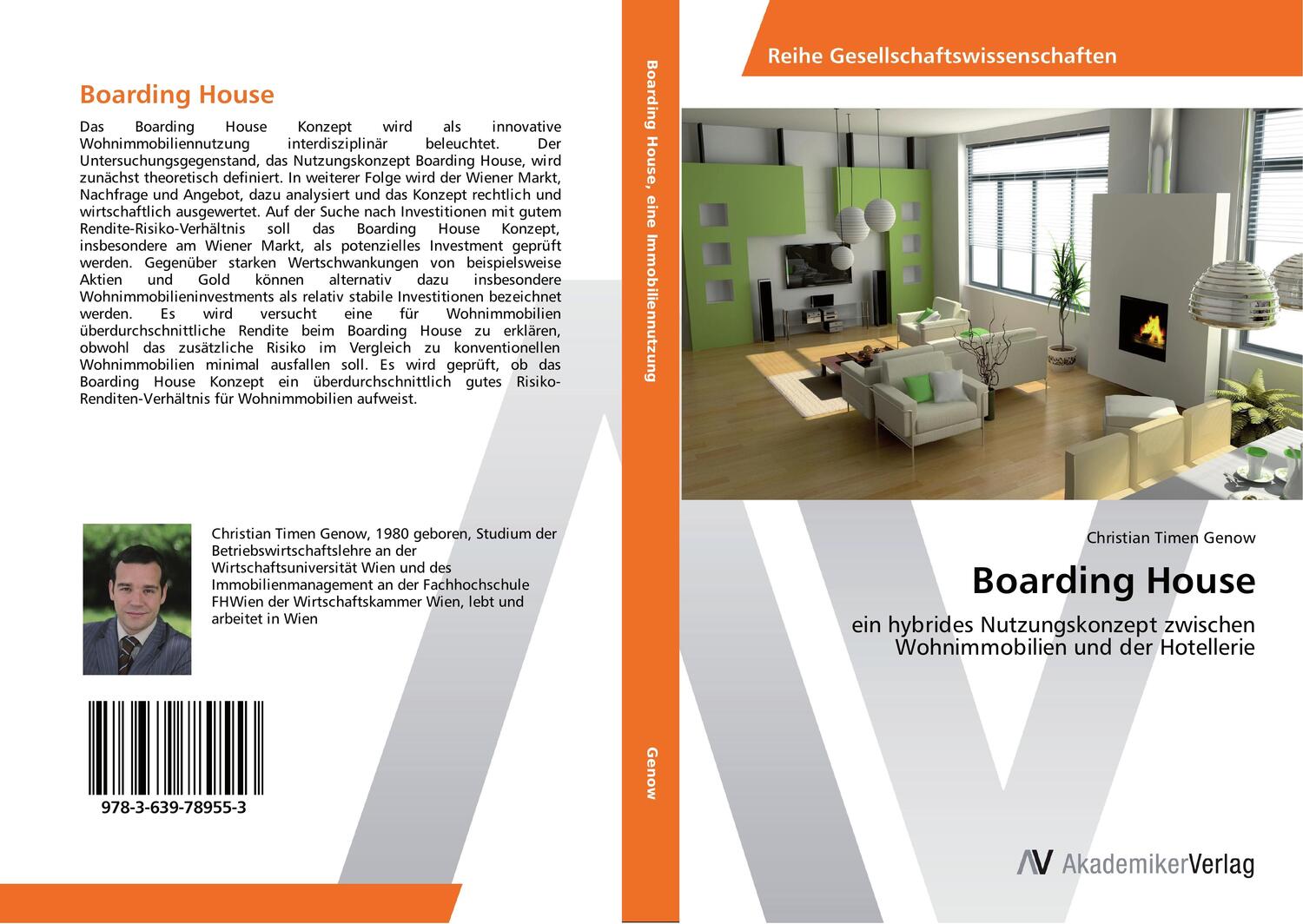 Cover: 9783639789553 | Boarding House | Christian Timen Genow | Taschenbuch