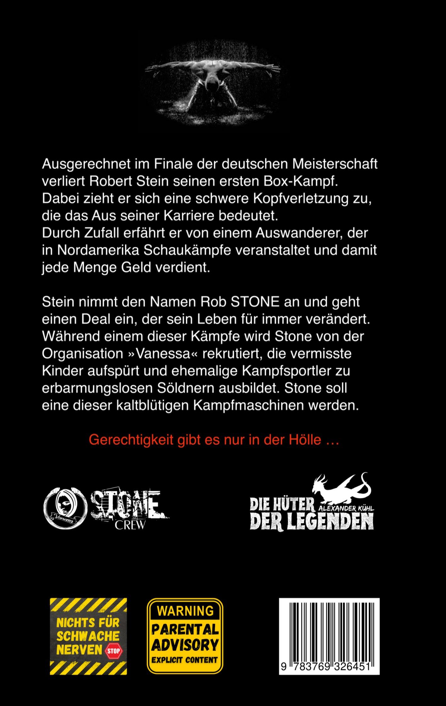 Rückseite: 9783769326451 | Stone | Gerechtigkeit gibt es nur in der Hölle | Alexander Kühl | Buch