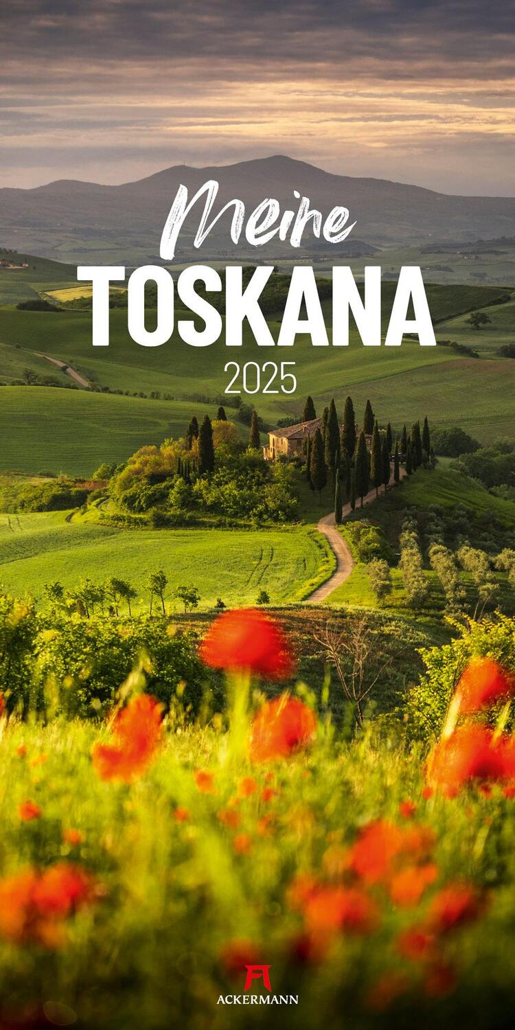 Cover: 9783838425429 | Meine Toskana Kalender 2025 | Ackermann Kunstverlag | Kalender | 14 S.