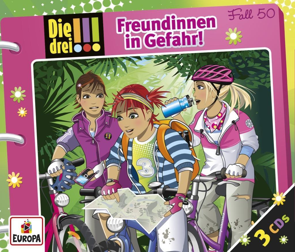 Cover: 889853587421 | Die drei !!! 50: Freundinnen in Gefahr | Maja von Vogel (u. a.) | CD