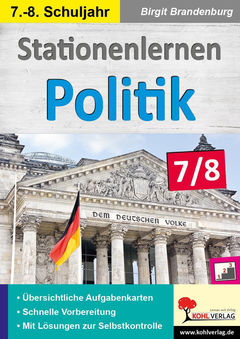 Cover: 9783960401735 | Stationenlernen Politik / Klasse 7-8 | Taschenbuch | Stationenlernen