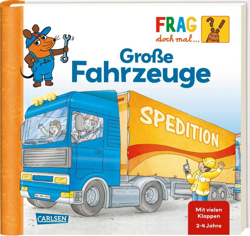 Cover: 9783551252340 | Frag doch mal ... die Maus | Erstes Sachwissen. Mit vielen Klappen