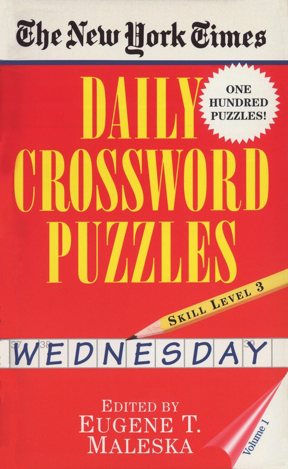 Cover: 9780804115810 | New York Times Daily Crossword Puzzles (Wednesday), Volume I | Times