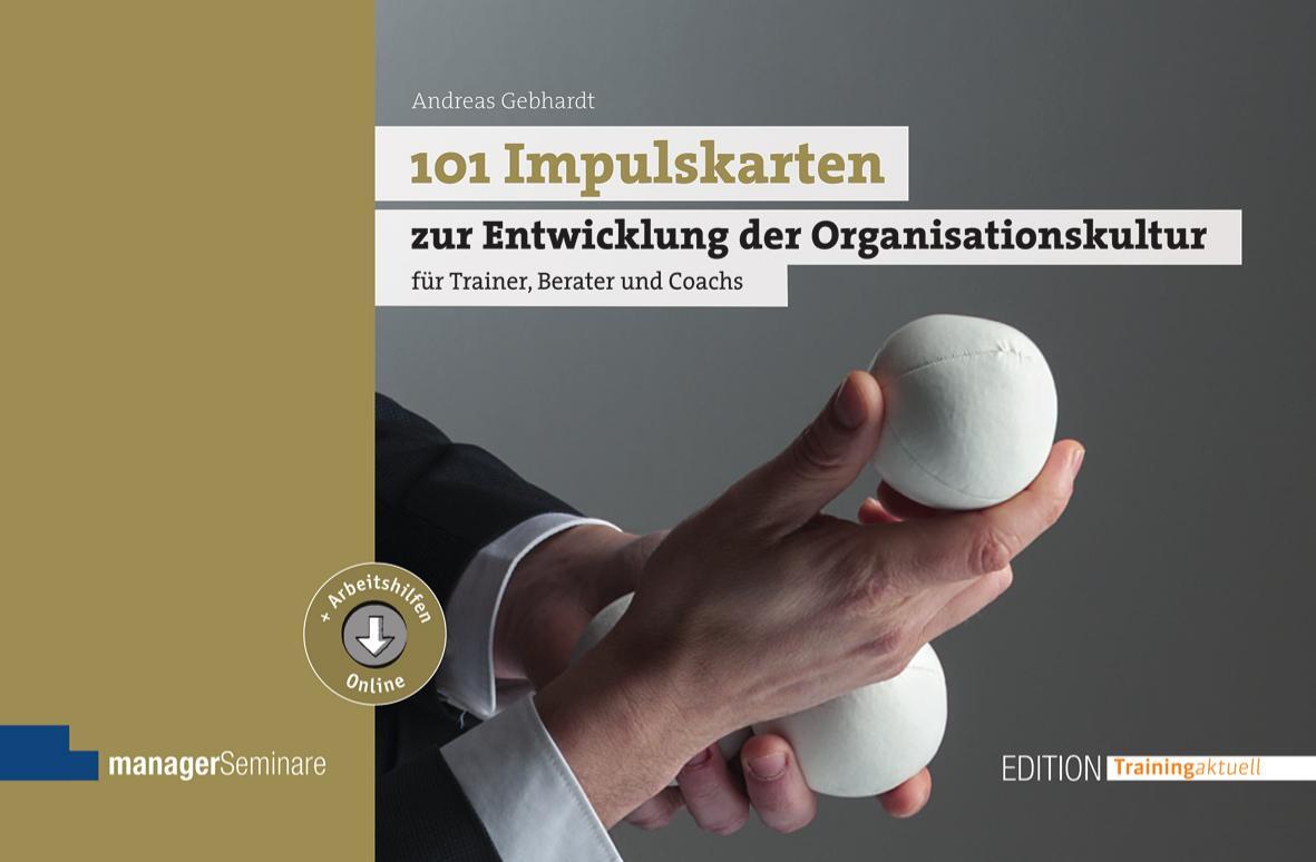 Cover: 9783958910713 | 101 Impulskarten zur Entwicklung der Organisationskultur | Gebhardt