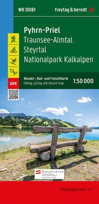 Cover: 9783707919387 | Pyhrn-Priel, Wander-, Rad- und Freizeitkarte 1:50.000, freytag &amp;...