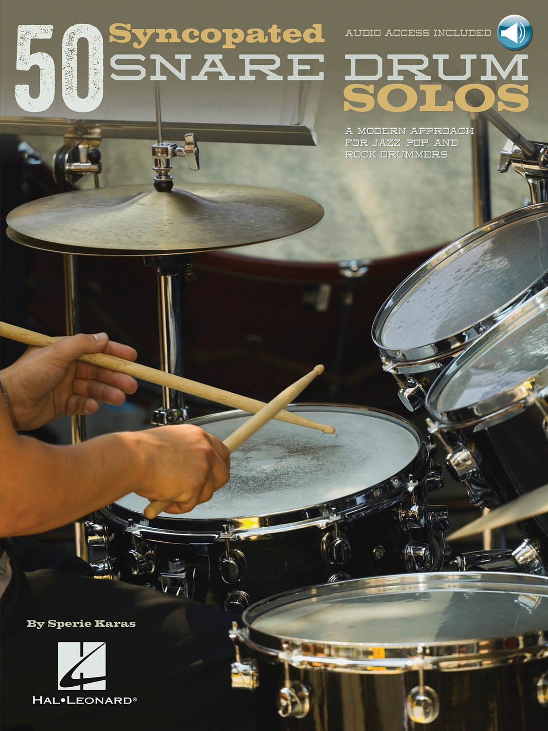 Cover: 884088910594 | 50 Syncopated Snare Drum Solos | Sperie Karas | Drum Instruction