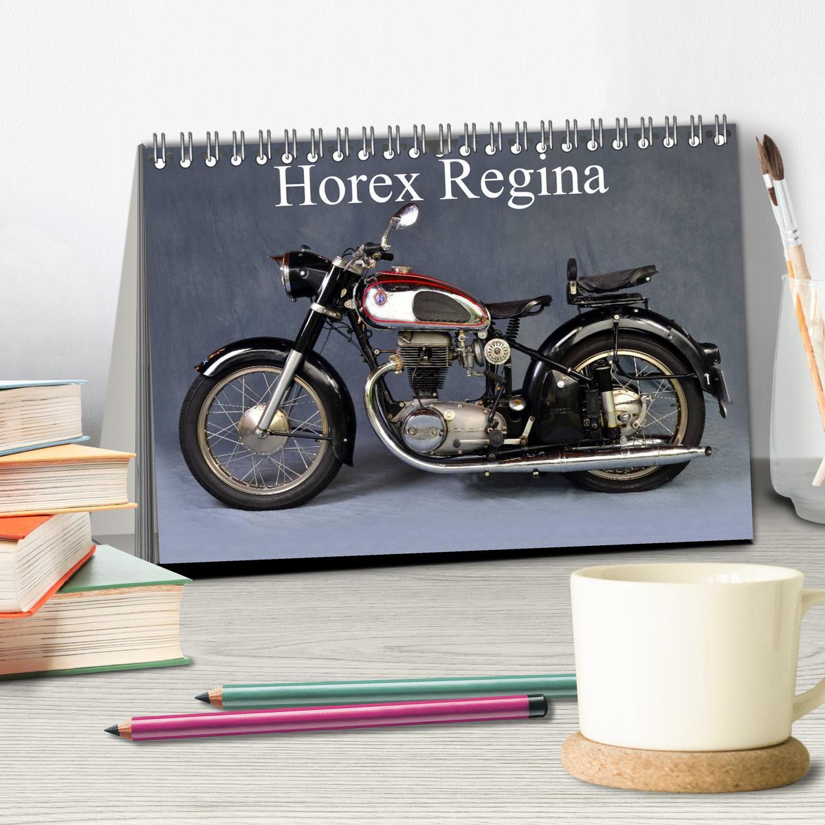 Bild: 9783435694228 | Horex Regina (Tischkalender 2025 DIN A5 quer), CALVENDO Monatskalender