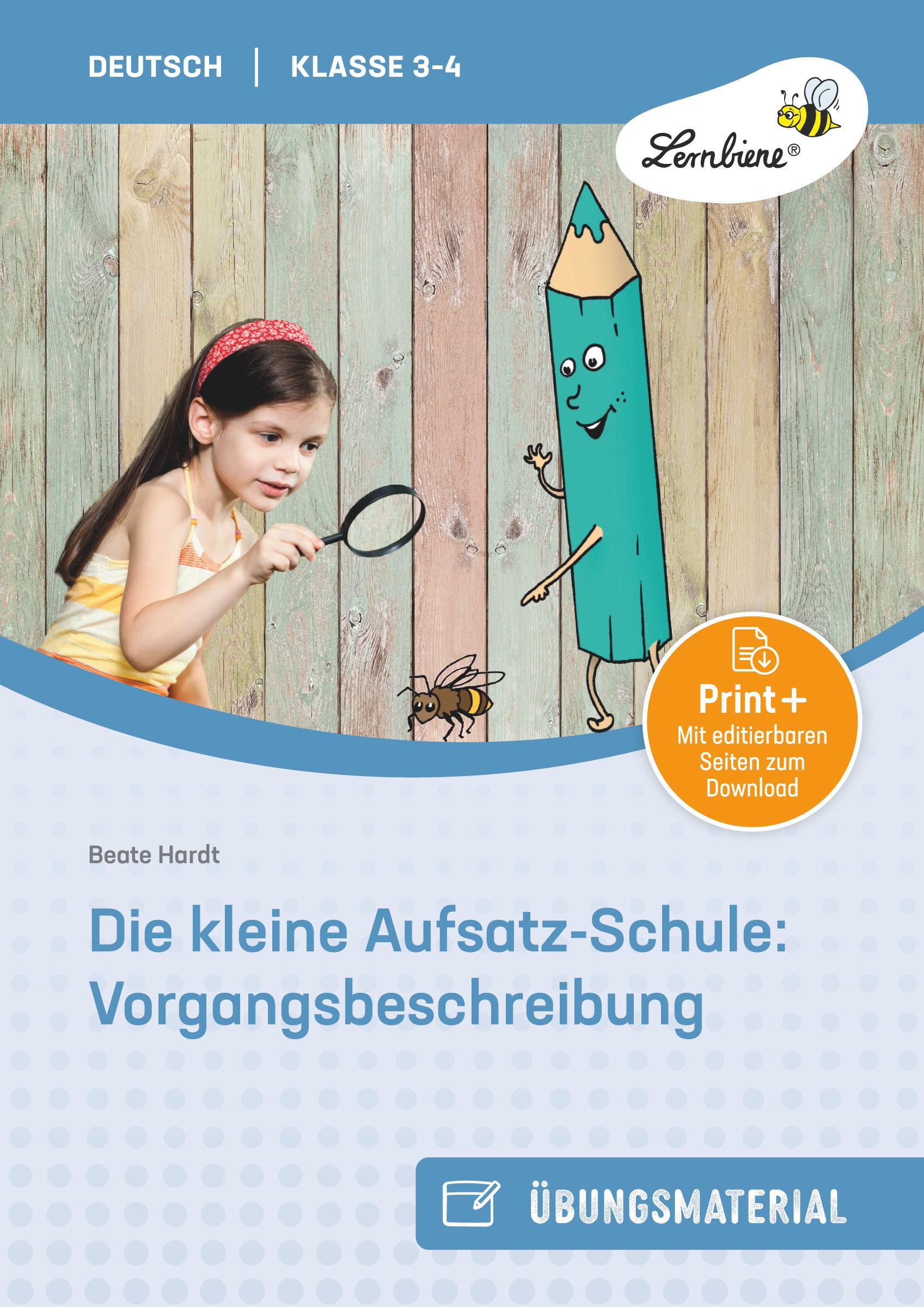 Cover: 9783956640407 | Die kleine Aufsatz-Schule: Vorgangsbeschreibung | (3. und 4. Klasse)