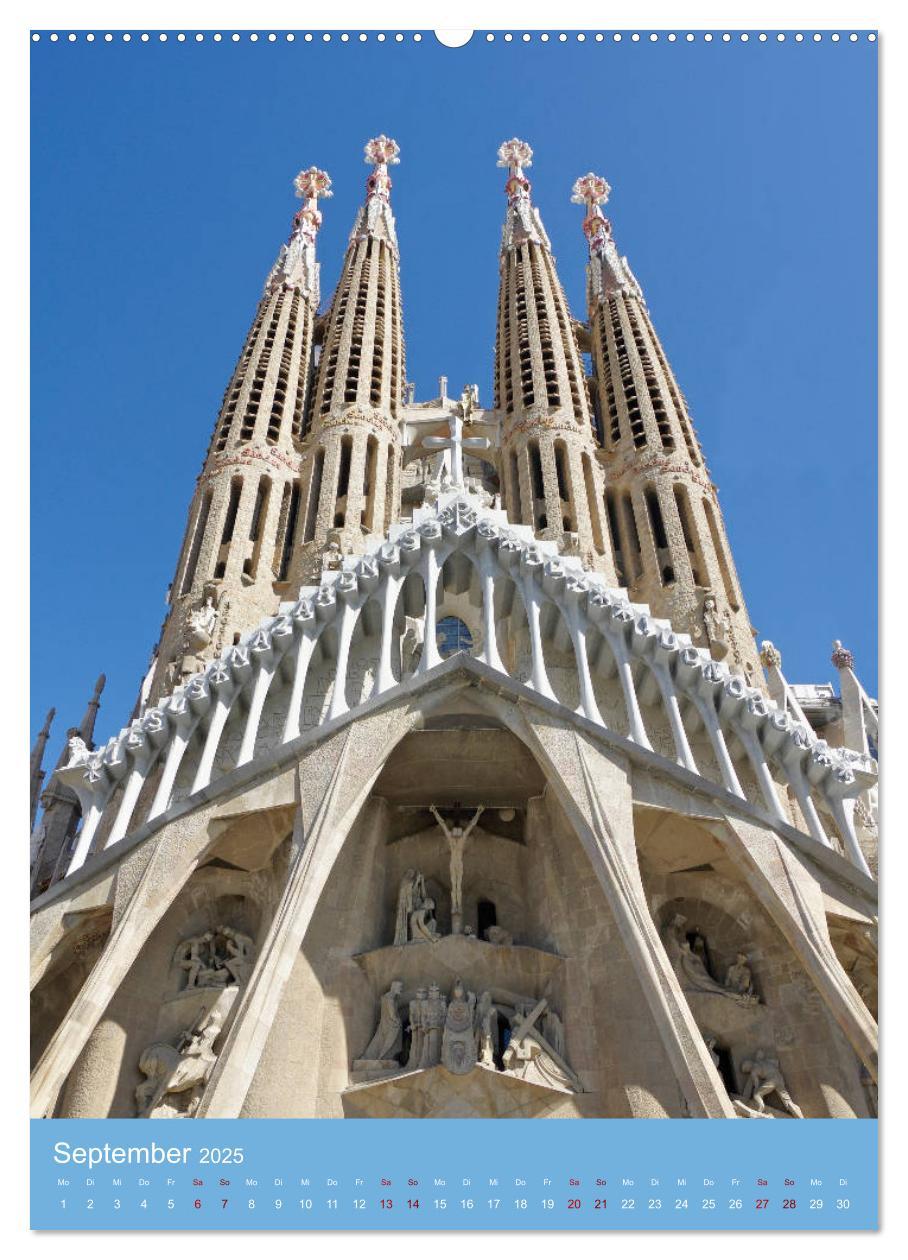 Bild: 9783435910380 | Sagrada Família - Gaudís unvollendetes Meisterwerk (Wandkalender...