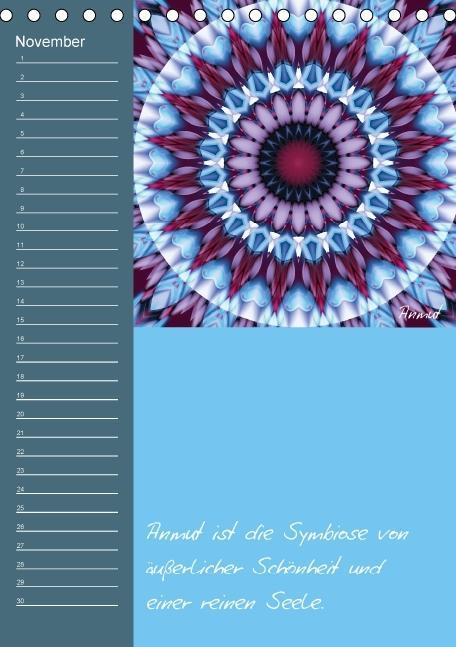 Bild: 9783660485066 | Mandala - Spiegel der Seele / immerwährender Geburtstagskalender...