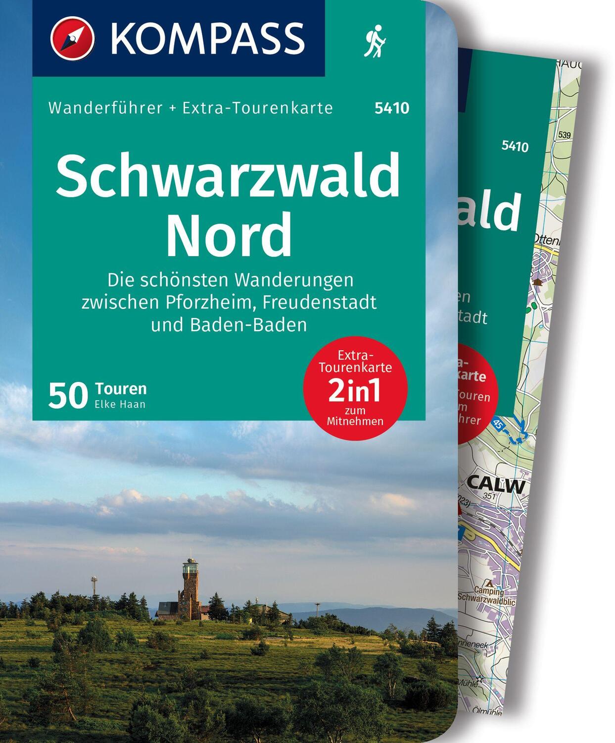 Cover: 9783991216711 | KOMPASS Wanderführer Schwarzwald Nord, Die schönsten Wanderungen...
