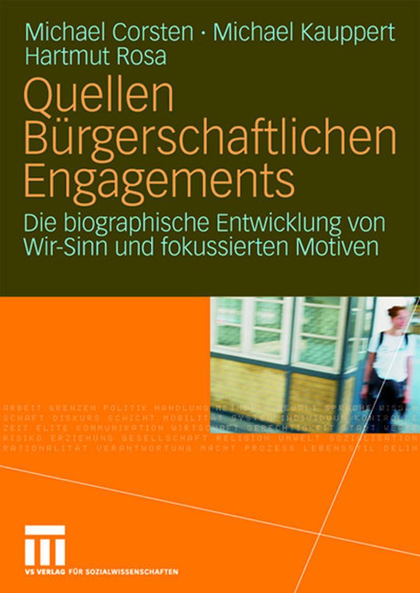 Cover: 9783531155708 | Quellen Bürgerschaftlichen Engagements | Michael Corsten (u. a.)