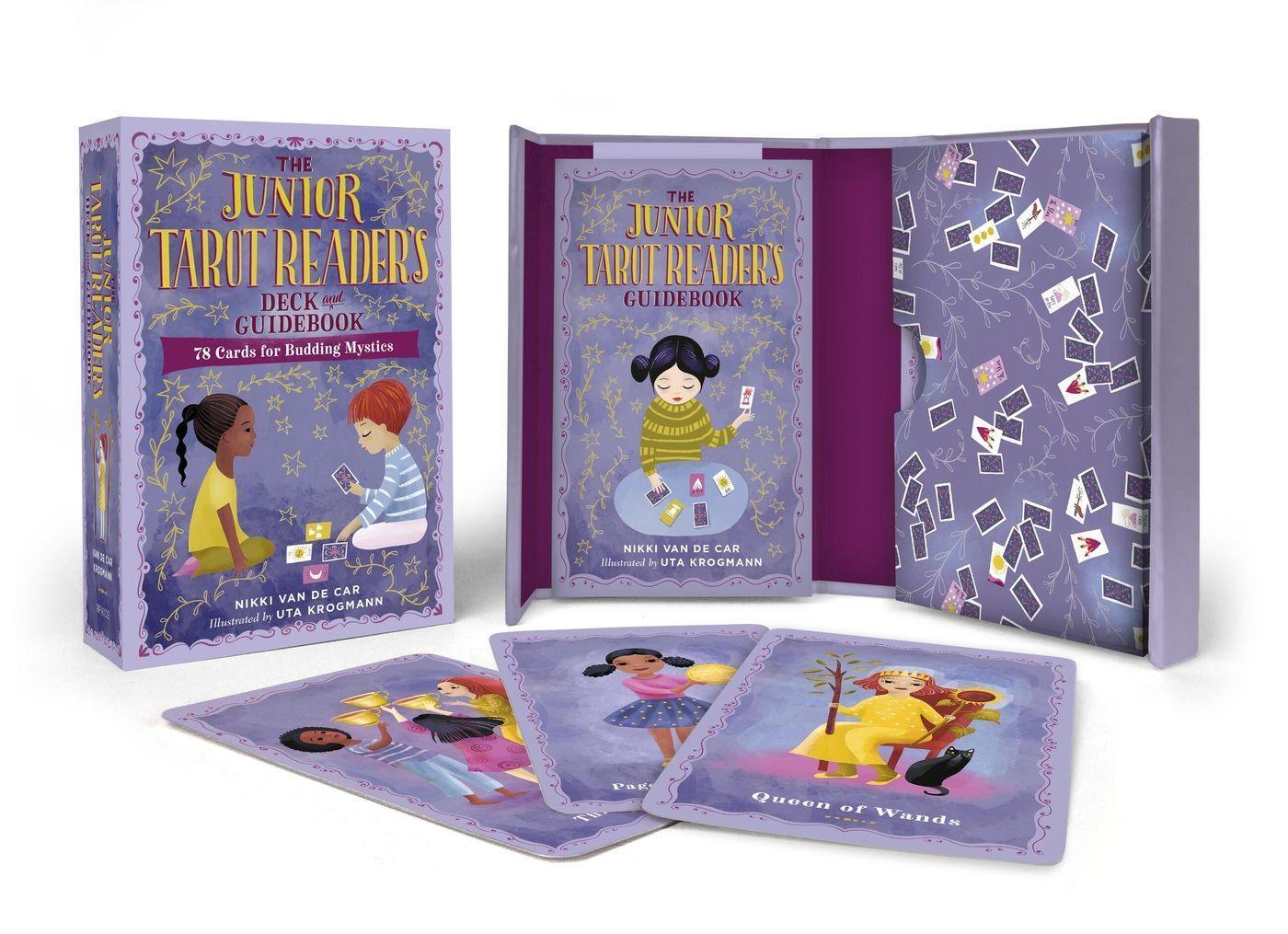 Cover: 9780762483174 | The Junior Tarot Reader's Deck and Guidebook | Nikki van de Car | 2023