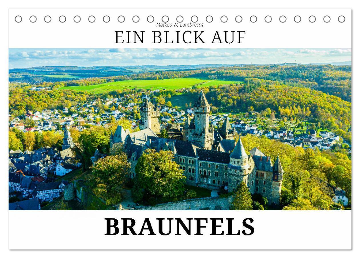 Cover: 9783675414716 | Ein Blick auf Braunfels (Tischkalender 2024 DIN A5 quer), CALVENDO...