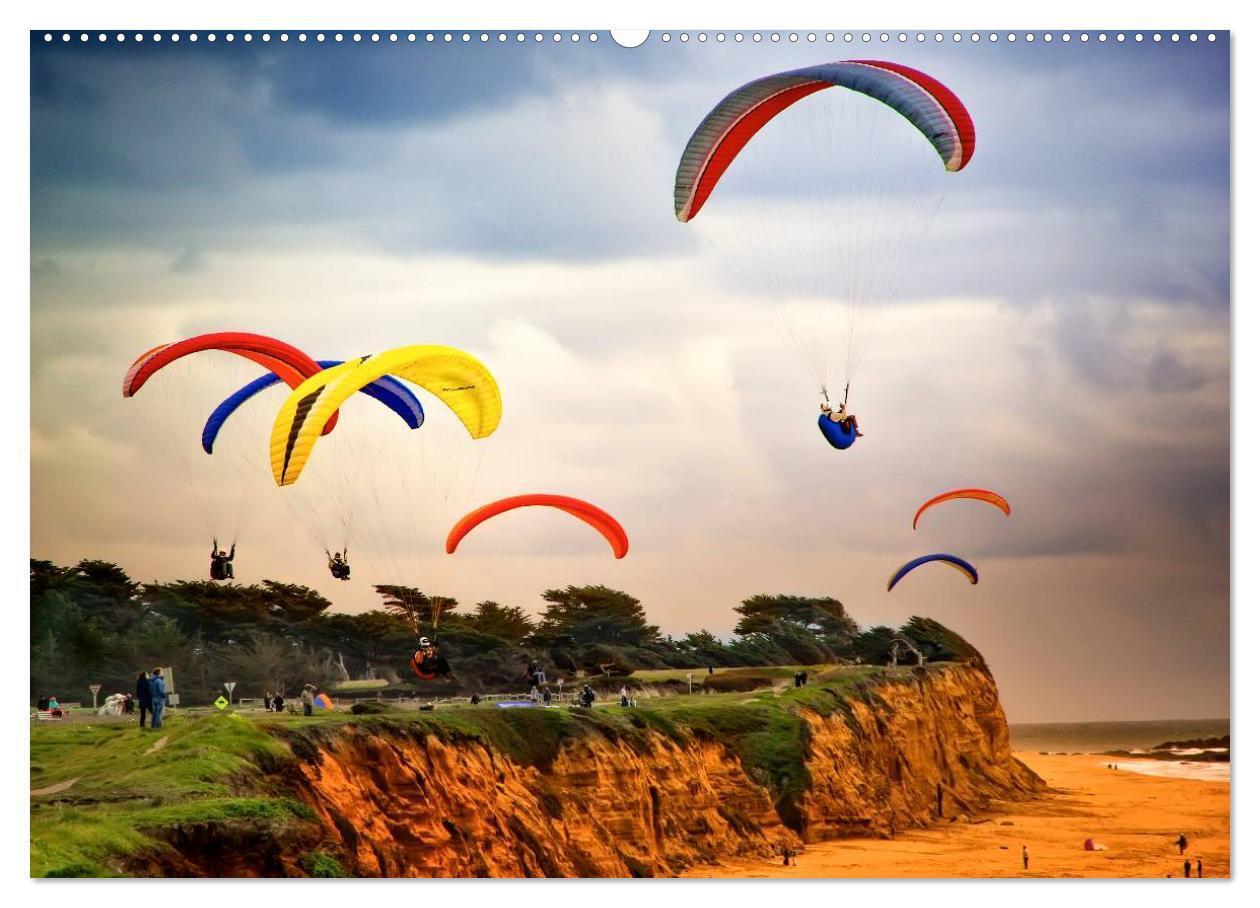 Bild: 9783435478934 | Freiheit und Abenteuer - Paragliding (Wandkalender 2025 DIN A2...