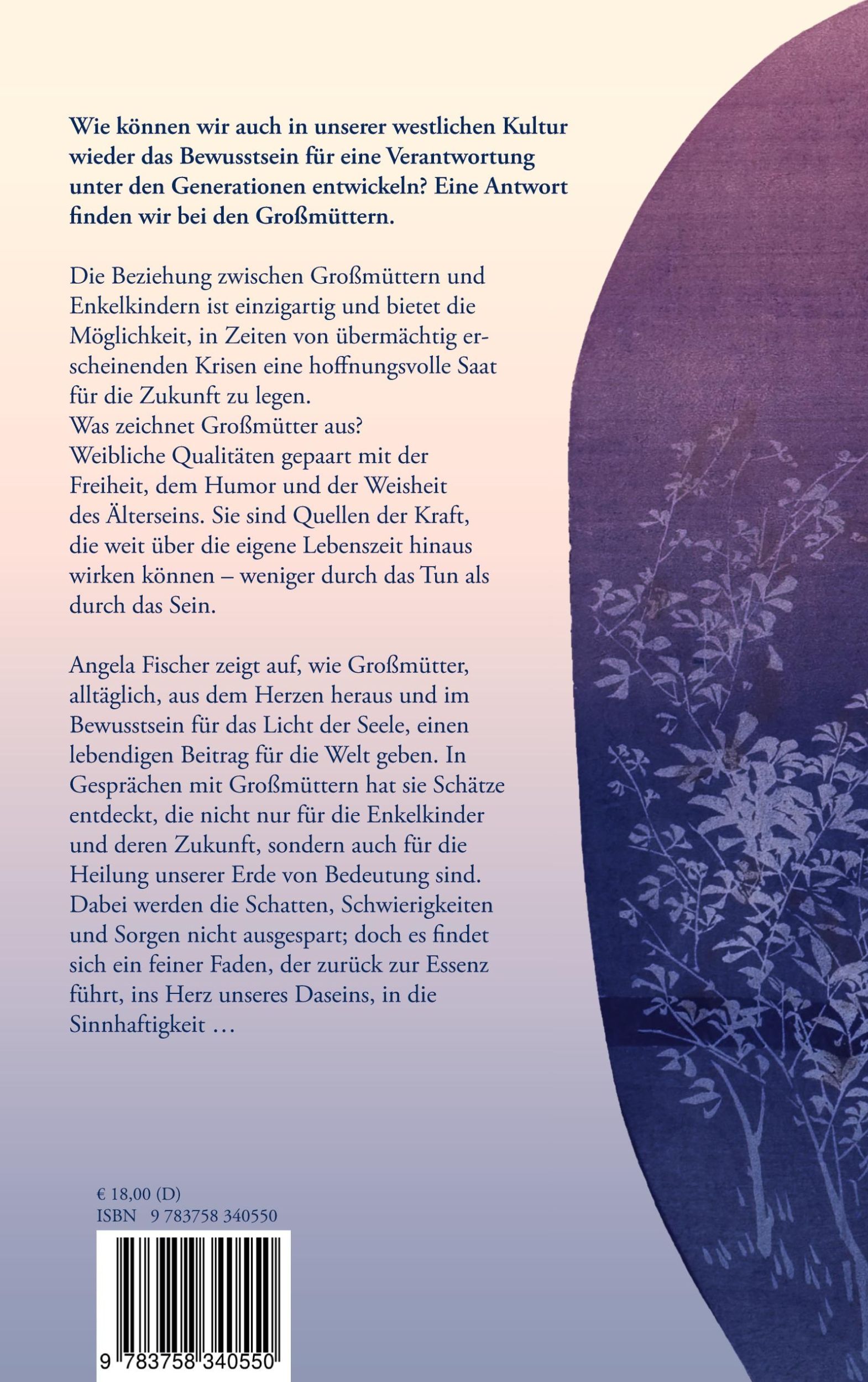 Rückseite: 9783758340550 | Großmutter sein | Angela Fischer | Taschenbuch | Deutsch | 2025