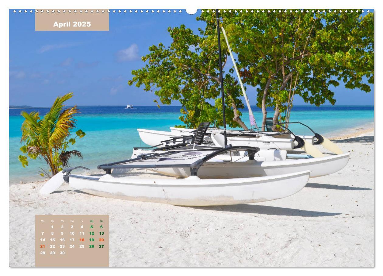 Bild: 9783435115709 | Erlebe mit mir die Ruhe der Malediven (Wandkalender 2025 DIN A2...