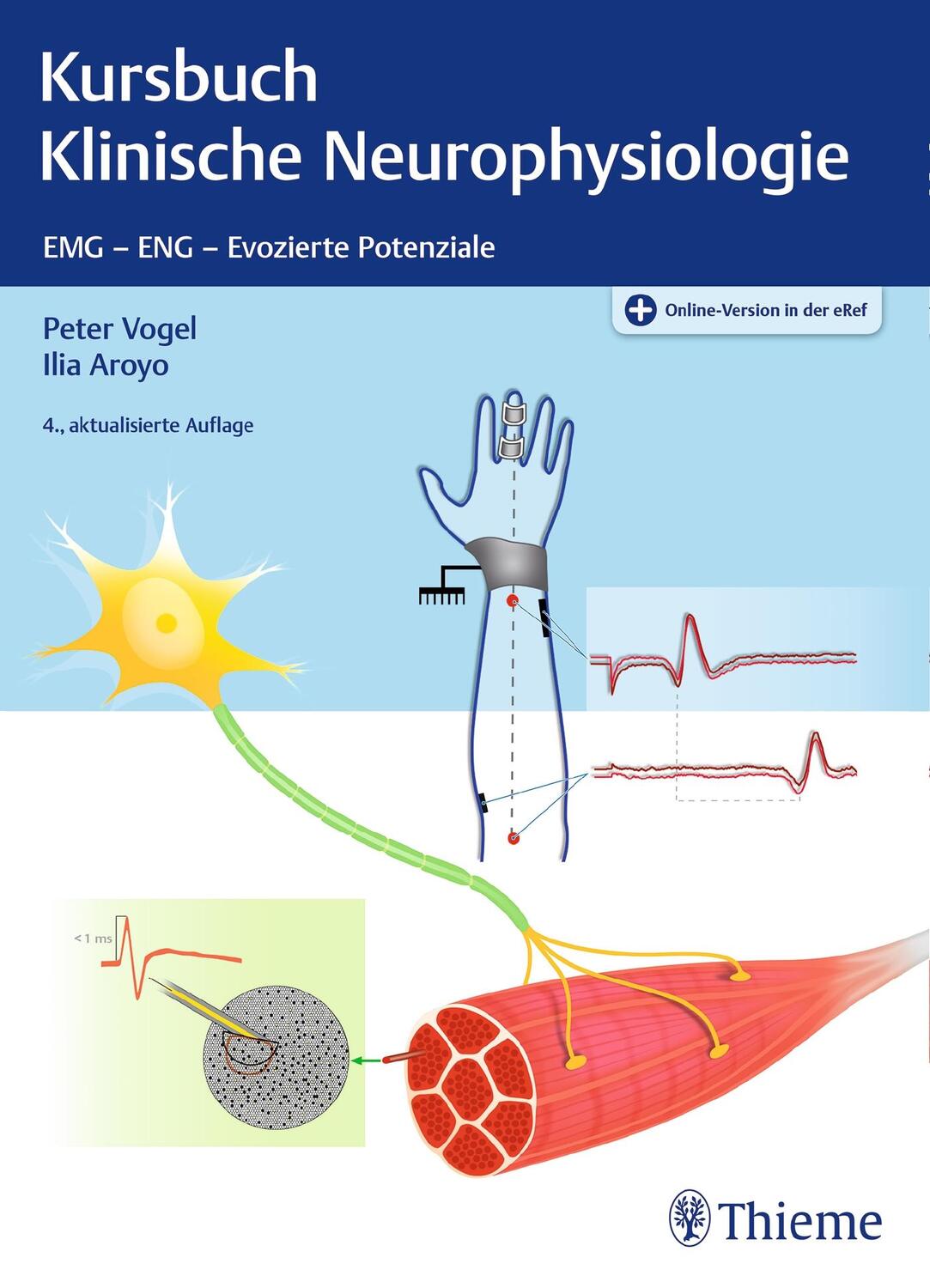 Cover: 9783132411265 | Kursbuch Klinische Neurophysiologie | EMG - ENG - Evozierte Potentiale