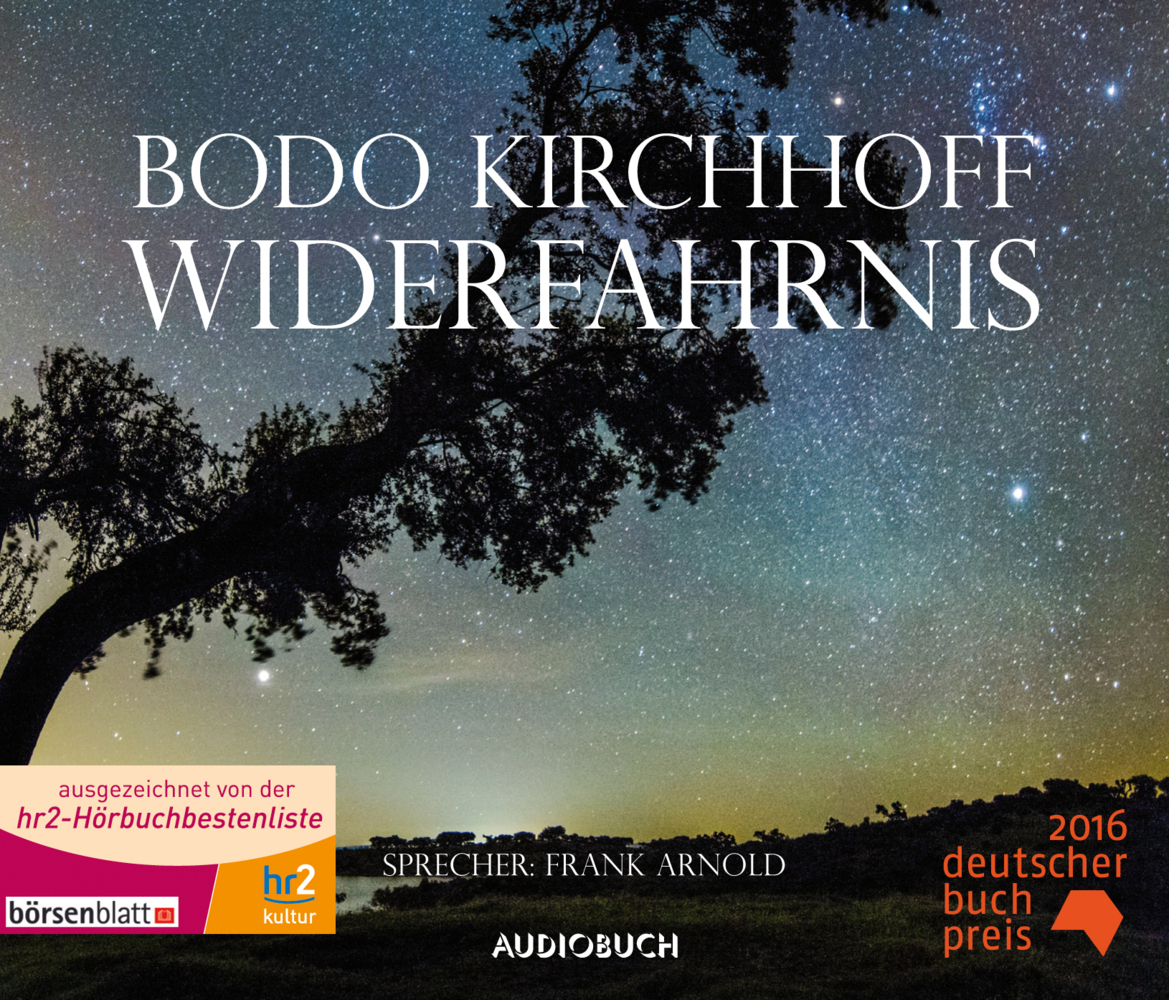 Cover: 9783958620230 | Widerfahrnis | Sprecher: Frank Arnold, 5 CDs | Bodo Kirchhoff | CD