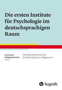 Cover: 9783801730185 | Die ersten Institute für Psychologie im deutschsprachigen Raum | Stock