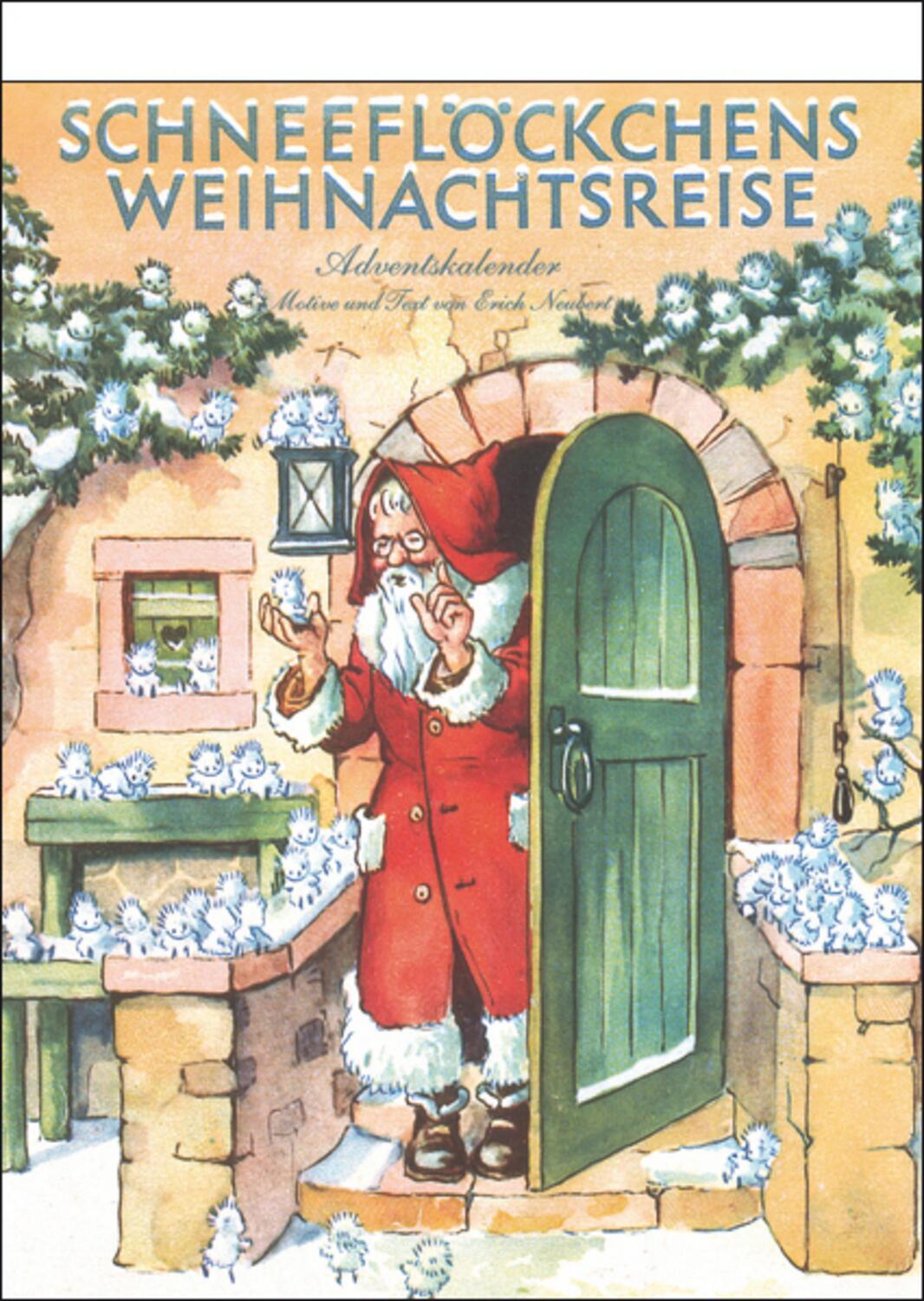 Cover: 9783782757720 | Schneeflöckchens Weihnachtsreise Adventskalender | Abreißkalender