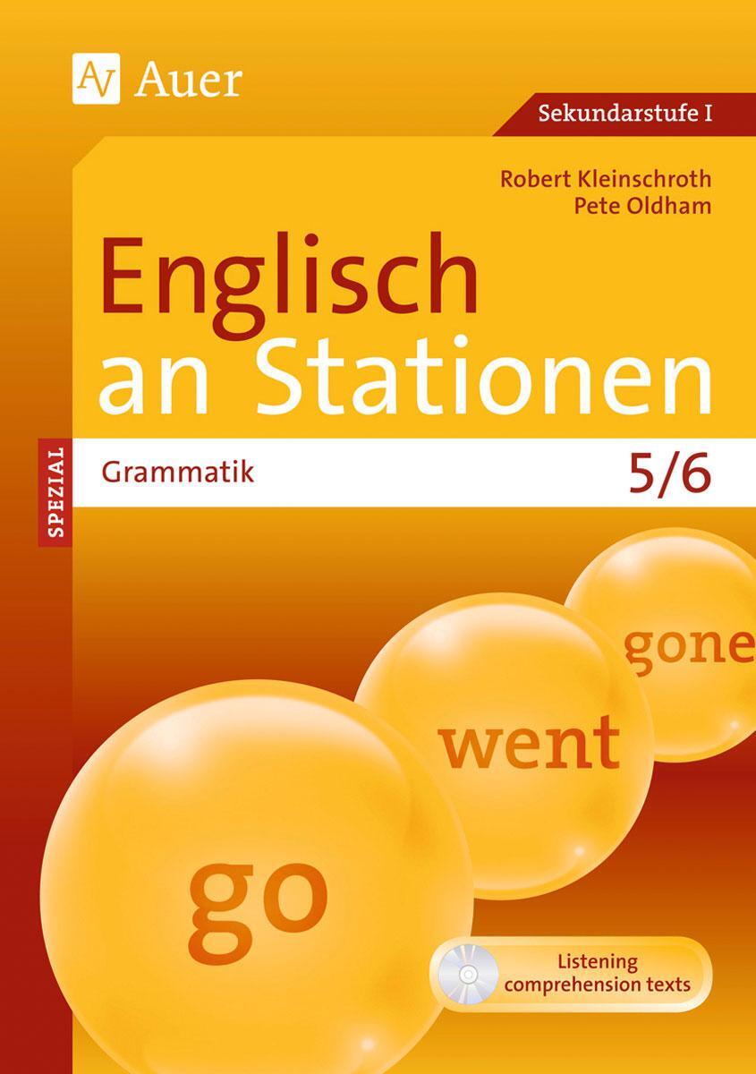 Cover: 9783403070504 | Englisch an Stationen Spezial Grammatik 5/6 | Kleinschroth (u. a.)
