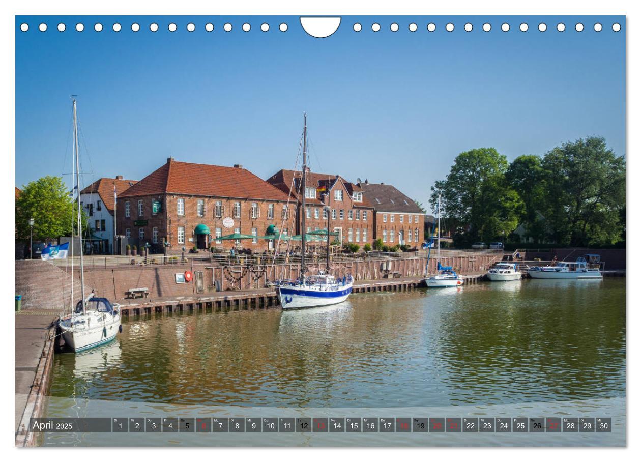 Bild: 9783435426478 | Hooksiel im Friesland (Wandkalender 2025 DIN A4 quer), CALVENDO...