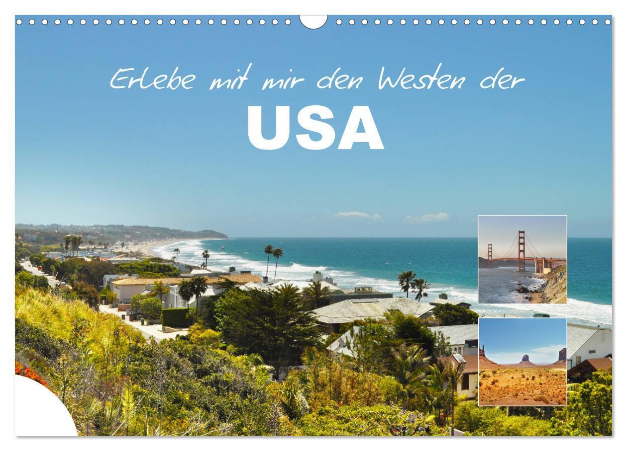 Cover: 9783435111305 | Erlebe mit mir den Westen der USA (Wandkalender 2025 DIN A3 quer),...