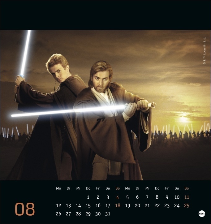 Bild: 9783756404339 | Star Wars Postkartenkalender 2024. Die besten Filmbilder aus den...