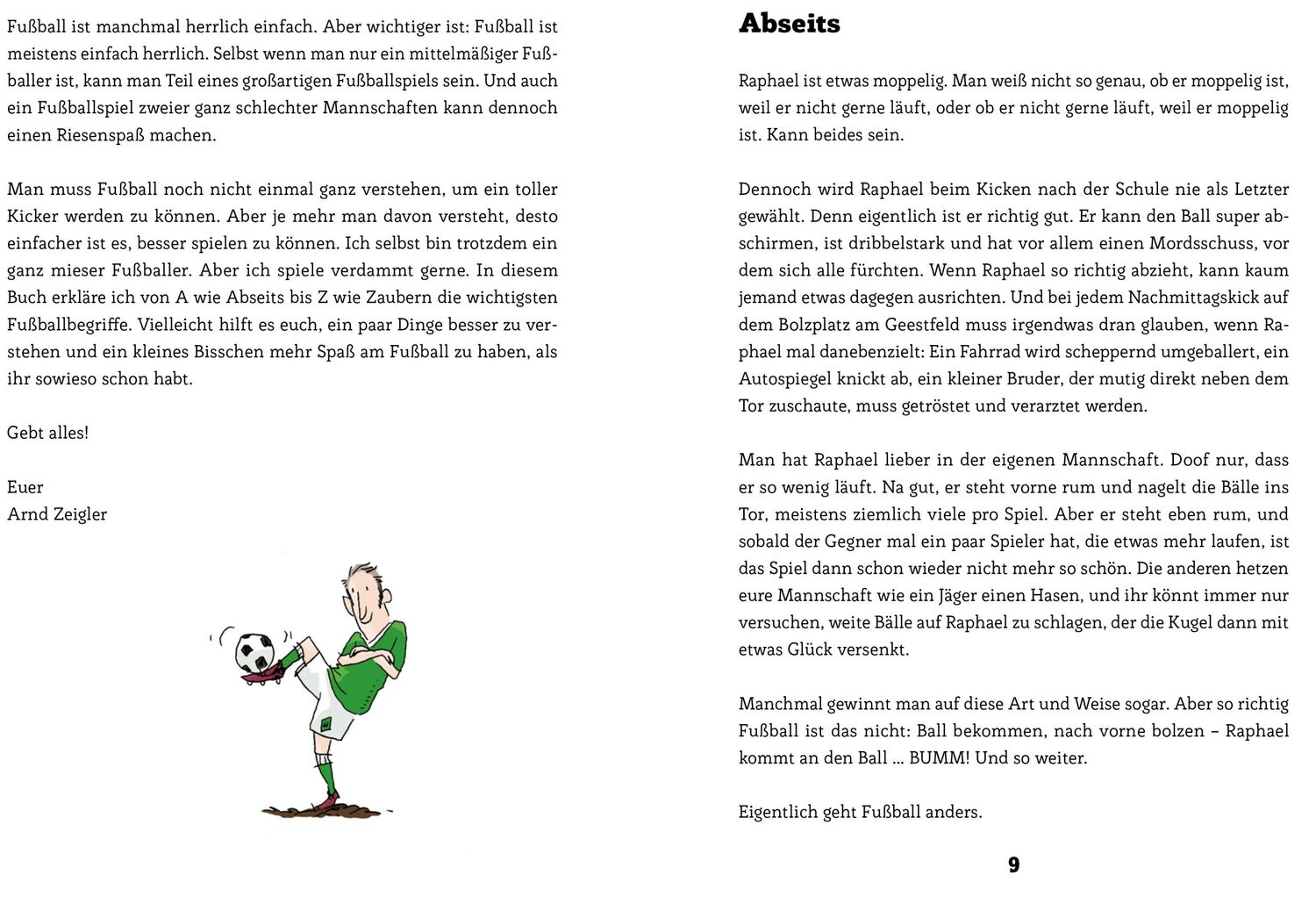 Bild: 9783954702893 | Arnd Zeiglers wunderbares Fußballbuch | Arnd Zeigler | Buch | 136 S.