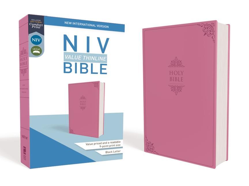 Cover: 9780310448495 | NIV, Value Thinline Bible, Imitation Leather, Pink | Zondervan | Buch