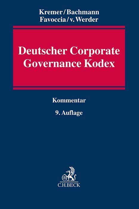 Cover: 9783406796470 | Deutscher Corporate Governance Kodex | Thomas Kremer (u. a.) | Buch