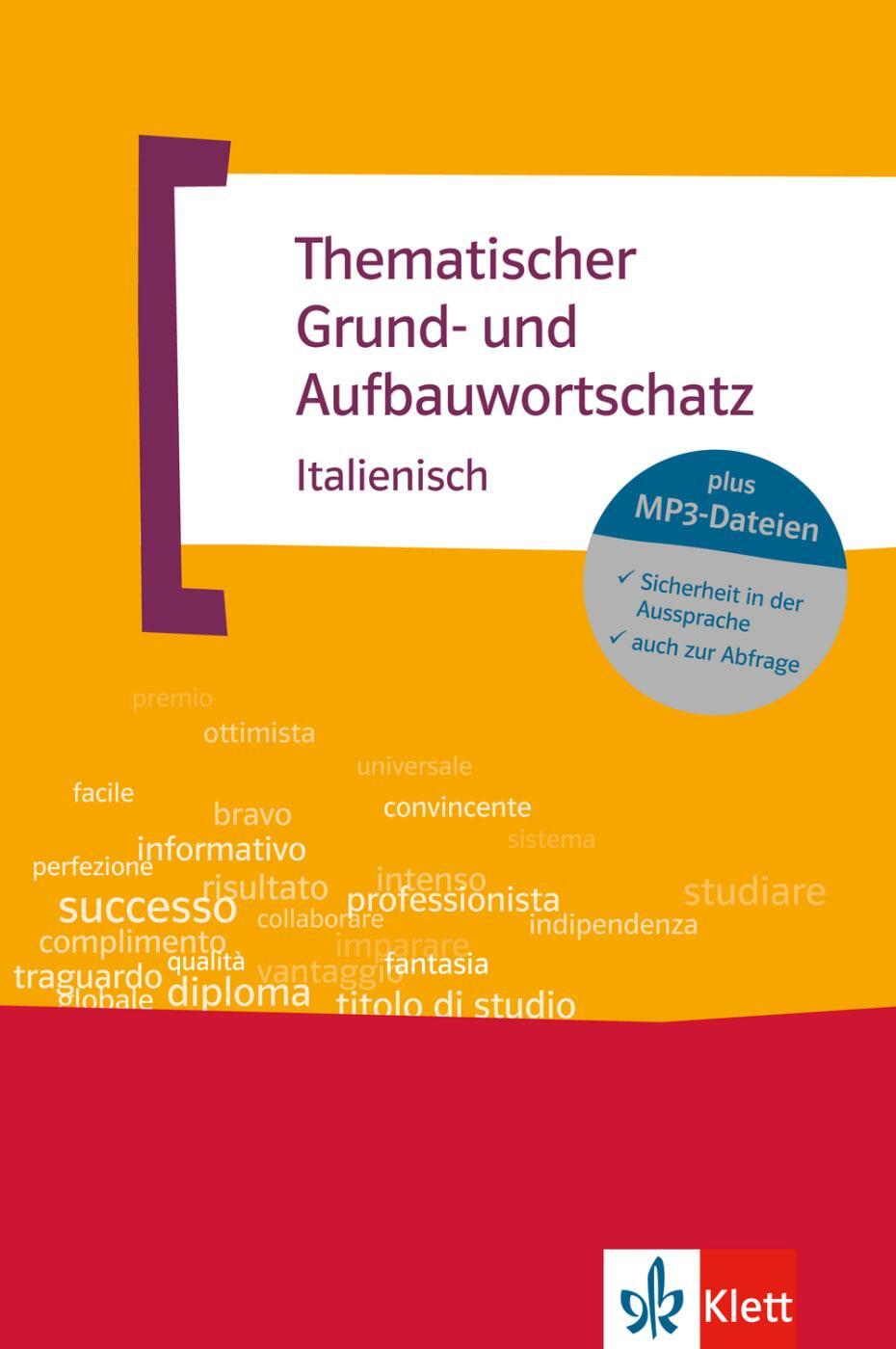 Cover: 9783125195189 | Thematischer Grund- und Aufbauwortschatz Italienisch | Taschenbuch