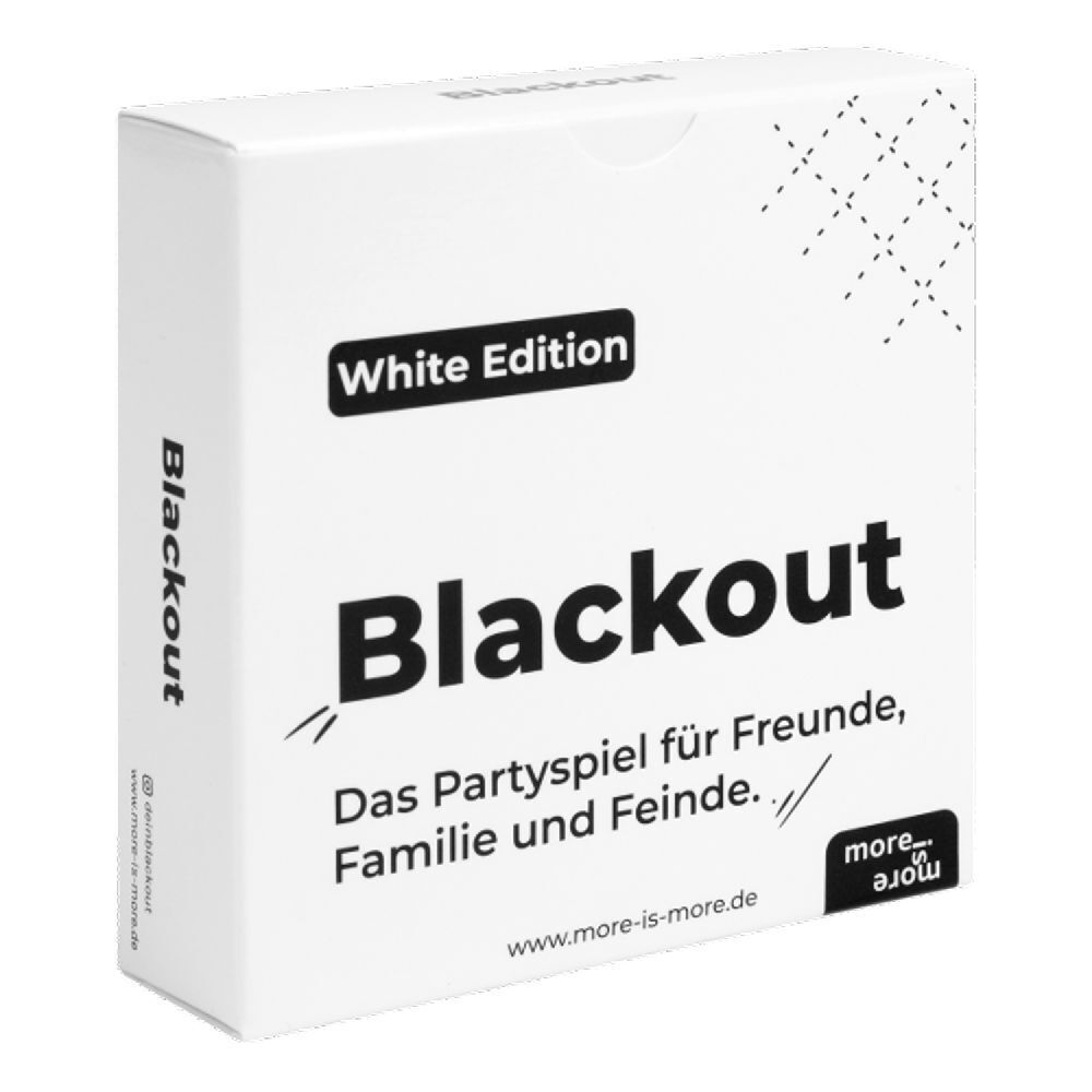 Cover: 4270001732491 | Blackout - White Edition | more is more | Spiel | Karton | 732491