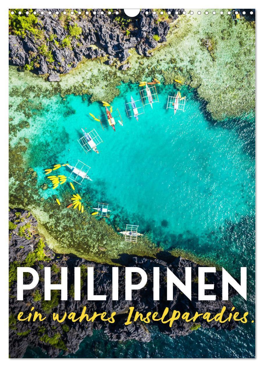 Cover: 9783675498334 | Philippinen - Ein wahres Inselparadies. (Wandkalender 2024 DIN A3...