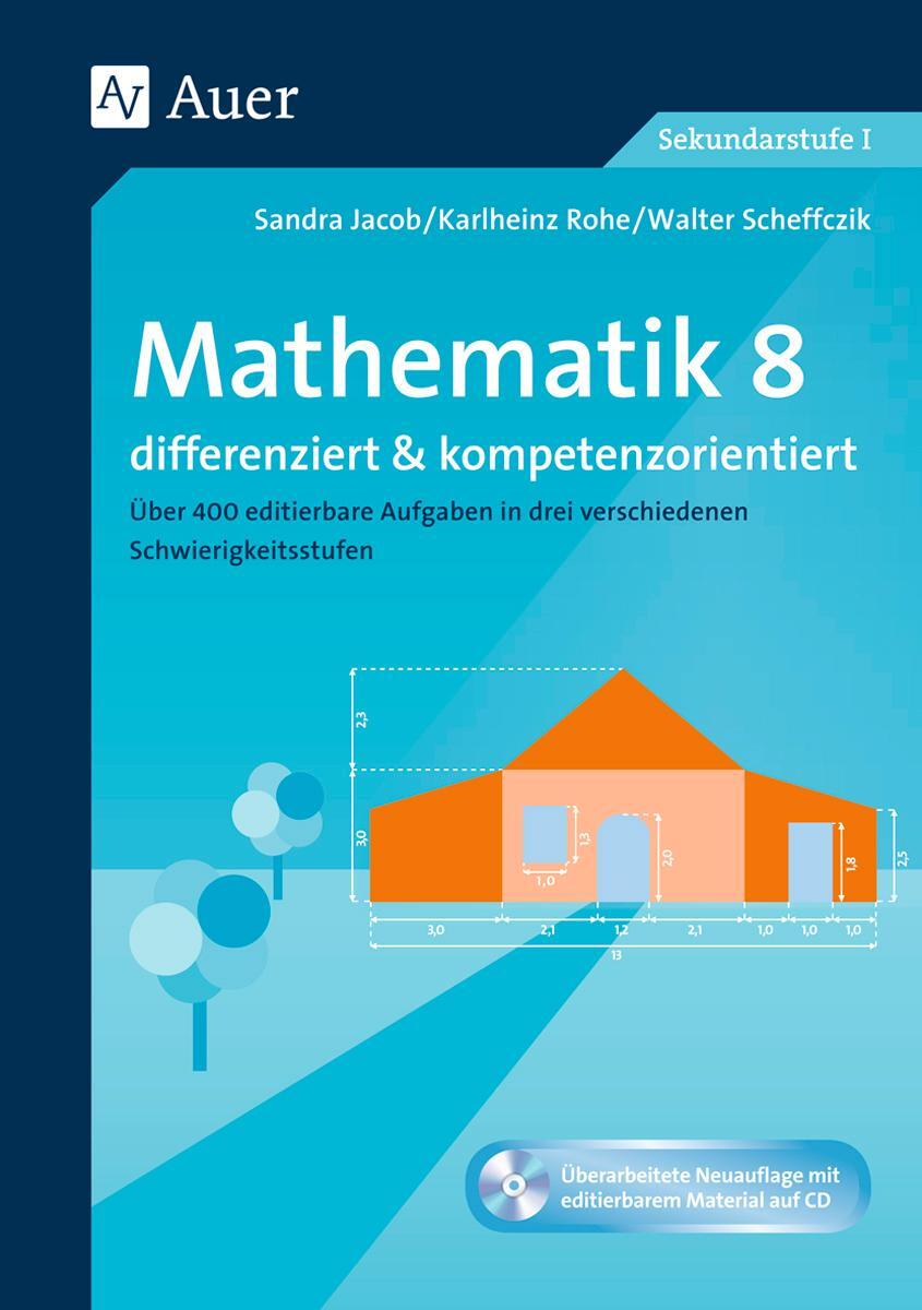 Cover: 9783403075868 | Mathematik 8 differenziert u. kompetenzorientiert | Jacob (u. a.)