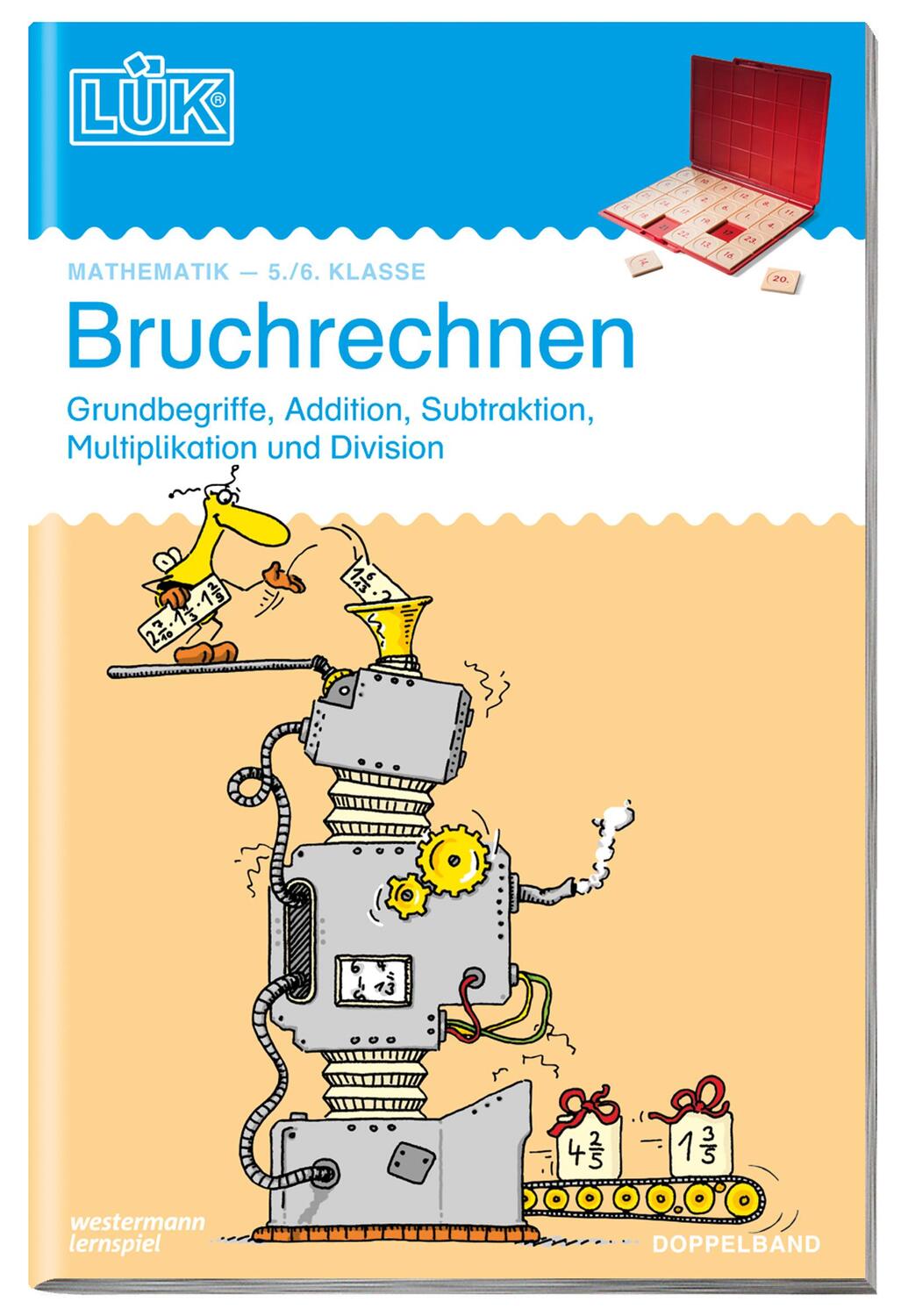 Cover: 9783894145583 | LÜK Bruchrechnen. 5./6. Klasse. Doppelband | Taschenbuch | Deutsch