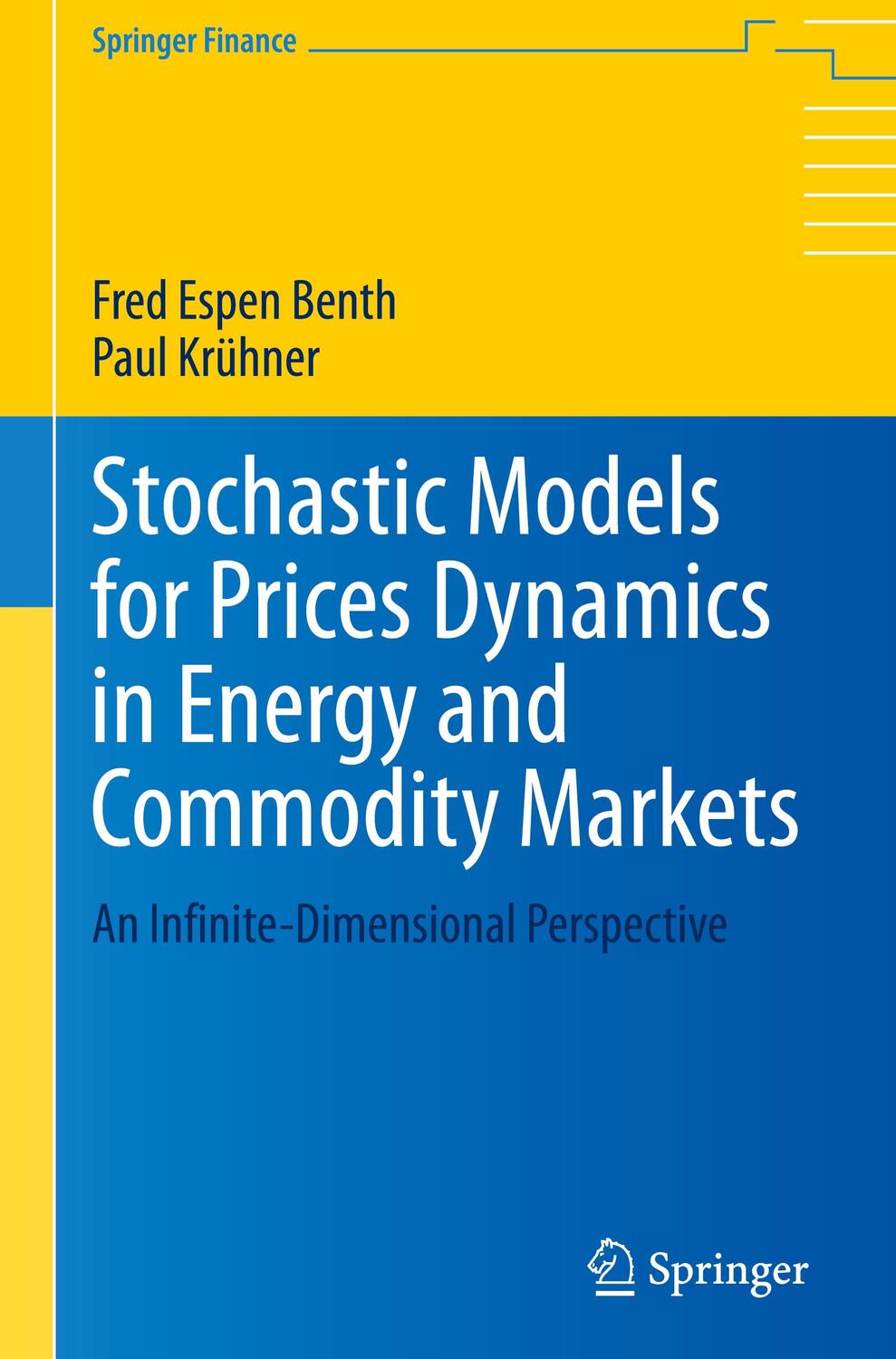 Cover: 9783031403668 | Stochastic Models for Prices Dynamics in Energy and Commodity Markets