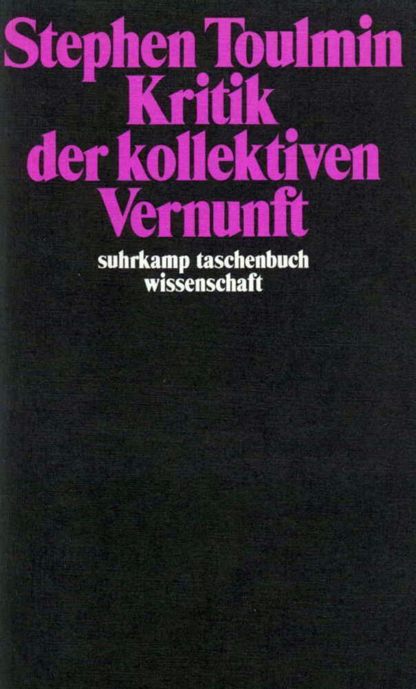 Cover: 9783518280379 | Kritik der kollektiven Vernunft | Stephen Toulmin | Taschenbuch