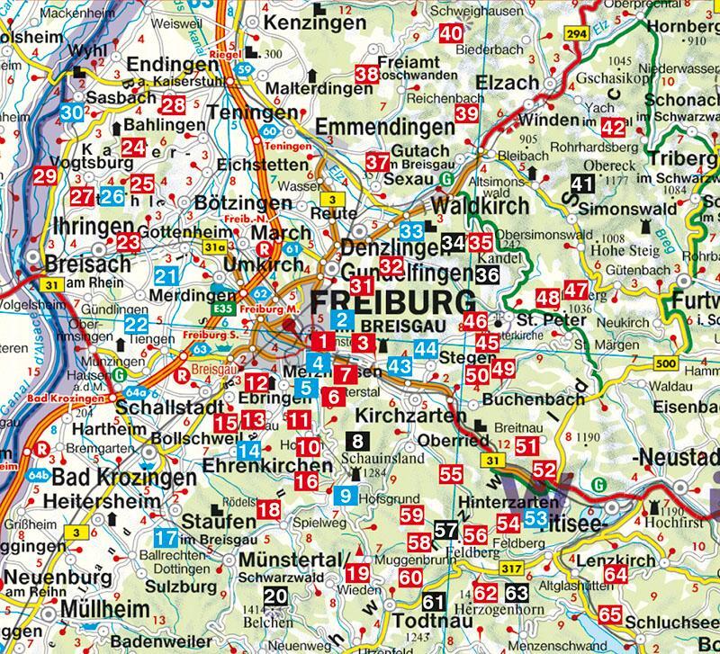 Bild: 9783763344178 | Rund um Freiburg | Walter Iwersen (u. a.) | Taschenbuch | 256 S.