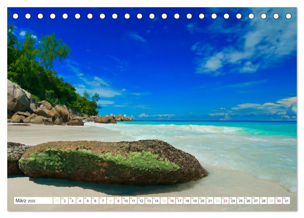 Bild: 9783435709526 | Seychellen - Ein letztes Paradies auf Erden (Tischkalender 2025 DIN...